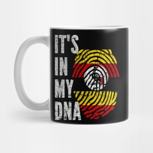 IT'S IN MY DNA Uganda Flag Men Women Kids Mug